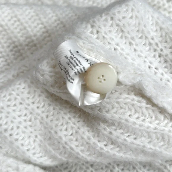 NWOT Sézane Emile Cardigan - Ecru - Size Small - Picture 6 of 13